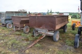 Steel barge wagon