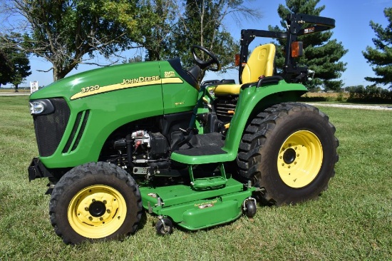 '11 JD 3720 compact MFWD tractor