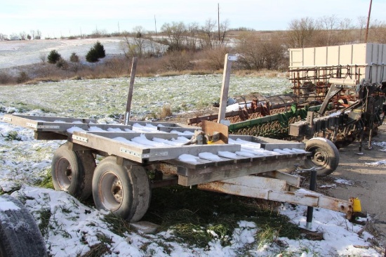 Shop Built bale trailer