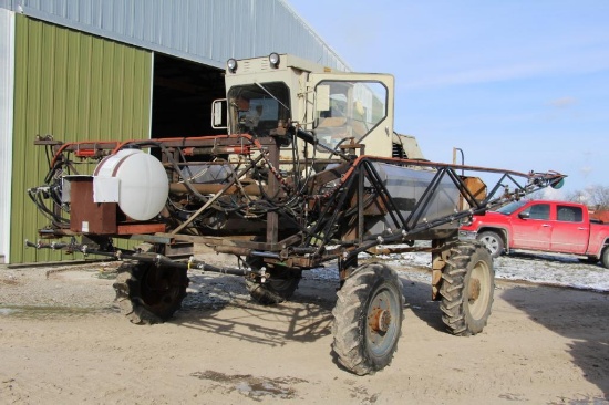 Hagie 647-SX, 4wd self propelled sprayer