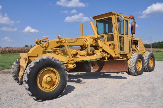 Huber road grader