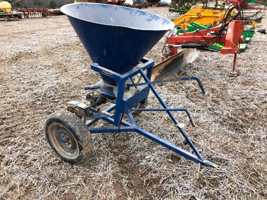 Lightfoot Inc. pull type seed/fertilizer spreader