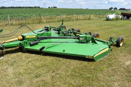 John Deere HX15 15' batwing mower