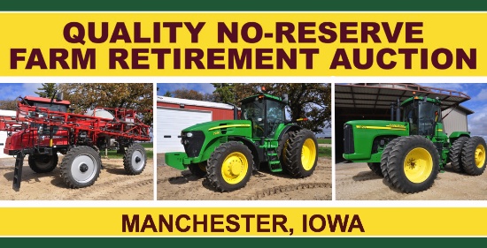 Booann Inc. No-Reserve Farm Retirement Auction