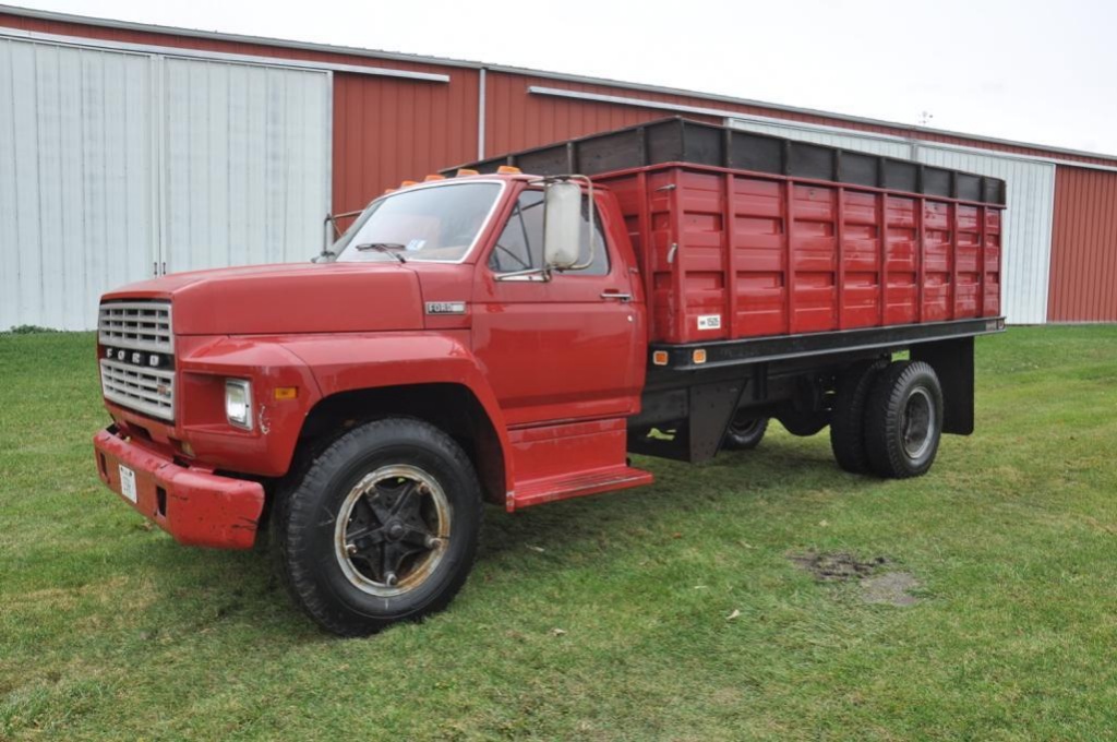 1980 Ford F600 Grain Truck Commercial Trucks Online Auctions Proxibid
