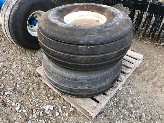 (2) 16.5L-16.1 tires on rims
