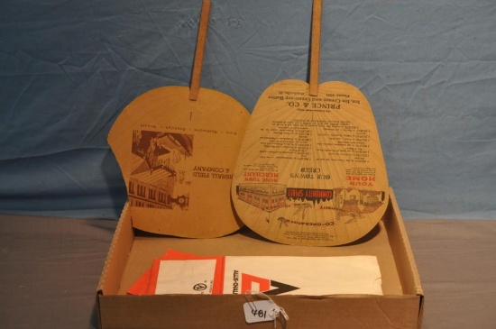LOT BOX OF AC ITEMS INCLUDING AC WD 45 FAN PULL