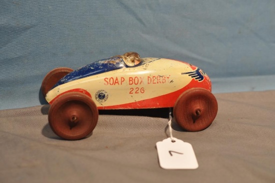 6" LONG WYANDOTTE SOAP BOX DERBY CAR