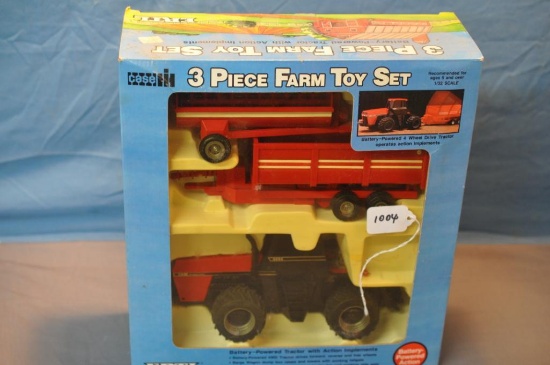 ERTL 1/32ND SCALE CASE-IH3-PC FARM TOY SET