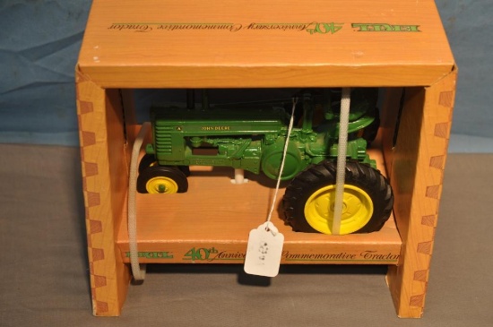 ERTL 1/16TH SCALE JD MODEL A TRACTOR, 40TH ANNV.