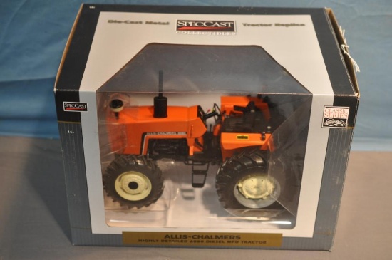 SPEC CAST 1/16TH SCALE AC 6080 DIESEL MFWD TRACTOR