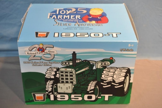 ERTL 1/16TH SCALE OLIVER 1950-T TRACTOR, 2002 FARM TOY SHOW