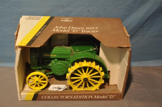 ERTL 1/16TH SCALE JD "D" TRACTOR, 1990 SPECIAL EDITION