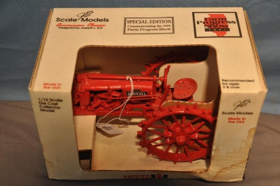 SCALE MODELS 1/16TH SCALE FARMALL F-12 TRACTOR, 1991 FARM PROGRESS SHOW