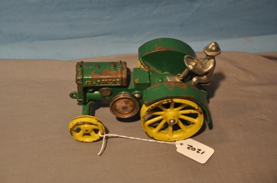 CAST IRON JD TRACTOR