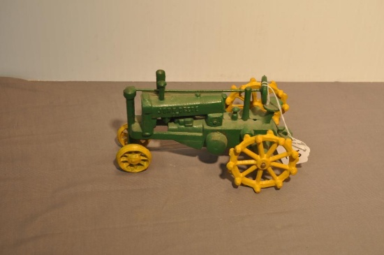CAST IRON JD TRACTOR