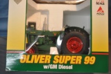 SPEC CAST 1/16TH SCALE OLIVER SUPER 99 DIESEL, MARK TWAIN TOY SHOW