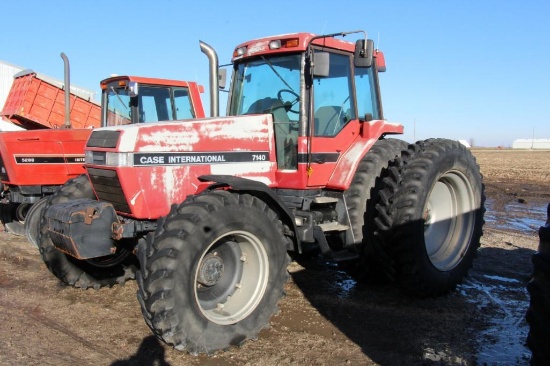 1990 Case IH 7140 MFWD tractor