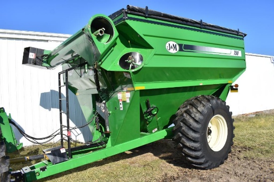 2014 J&M 750-18 grain cart