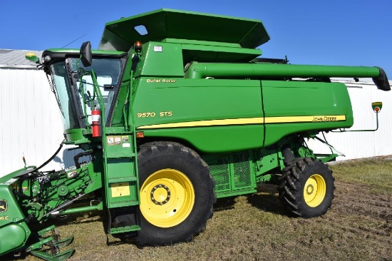 2010 John Deere 9570 STS 2wd combine