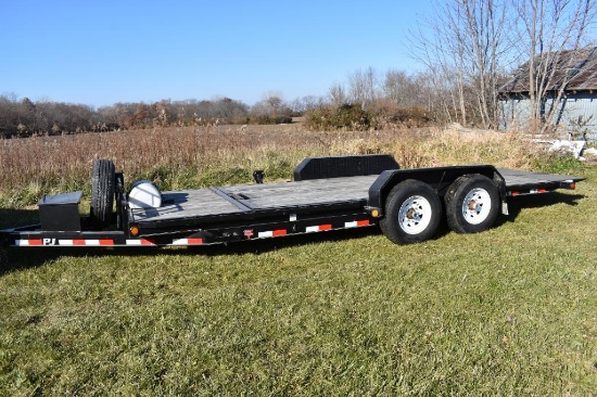 2014 PJ 20' tilt deck trailer