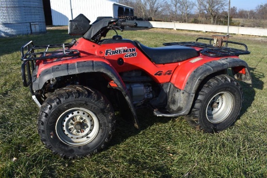 2000 Honda 400 Foreman 4x4 ATV