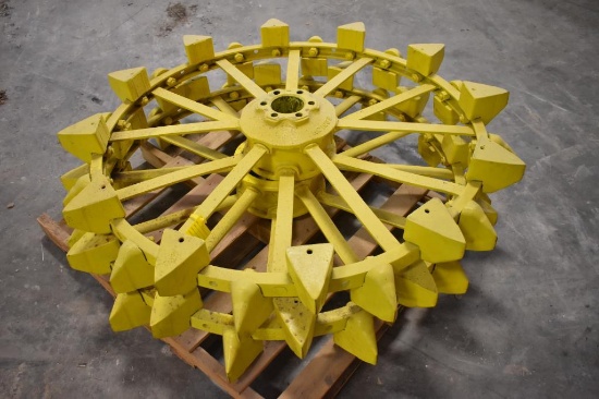 John Deere flat spoke steel wheels