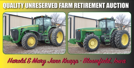 Knapp Farm Equipment Retirement Auction