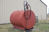 1000 gal. fuel tank w/Bennett electric pump