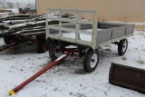5' x 9' fiberglass flat rack wagon