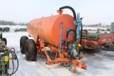 Better Built 1500 gallon tandem axle manure tank