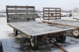 Hay Rack 8' X 15' hayrack on John Deere 953 gear