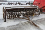 McCormick-Deering 11' grain drill on steel