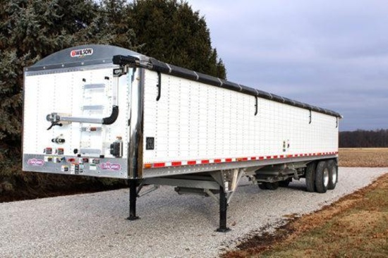 2015 Wilson 41' hopper bottom trailer