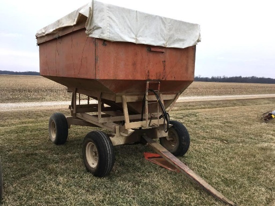 Gravity wagon w/hyd. seed auger