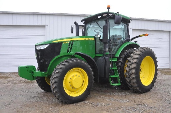 2012 John Deere 7230R MFWD tractor