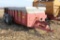 H&S W430 tandem axle manure spreader