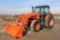 2015 Kubota M126GX MFWD tractor