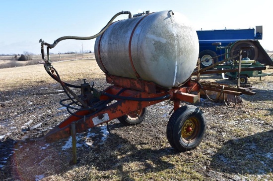 Clark pull-type sprayer w/stainless steel tank