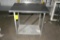 Stainless prep table w/ underneath storage