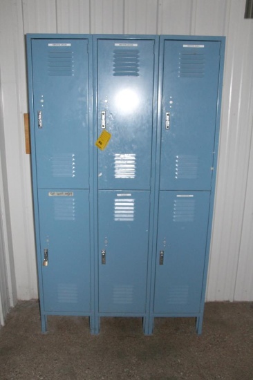 Lyon 6 Compartment break room locker