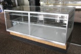 Baked goods glass display case