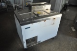 NELSON COMMERCIAL REFRIGERATOR FREEZER ON WHEELS