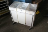 Faribo MFG. 3 compartment dry storage bins