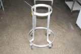 Rolling stainless cart