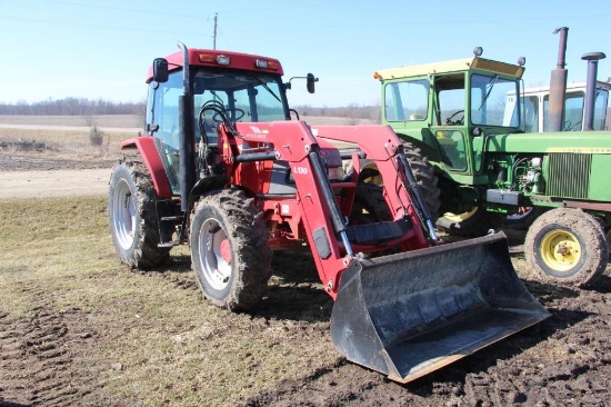 2005 McCormick CX85 MFWD tractor