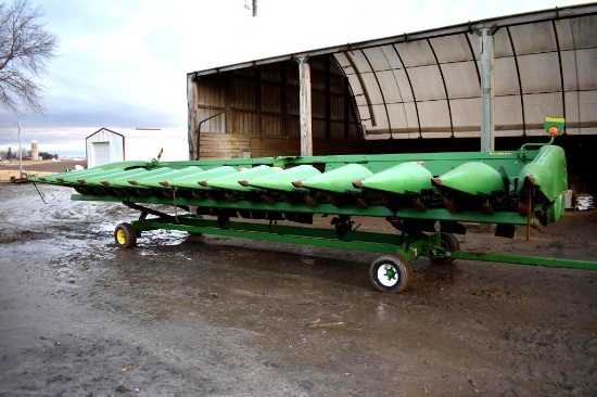 2012 John Deere 612C 12 row 30" Stalkmaster chopping corn head