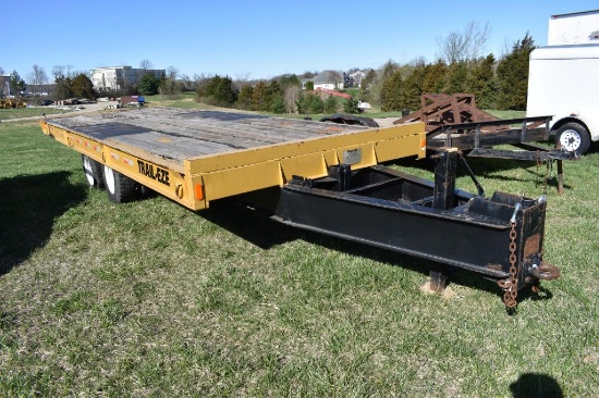 Trail-Eze 12T24 tilt deck flatbed trailer