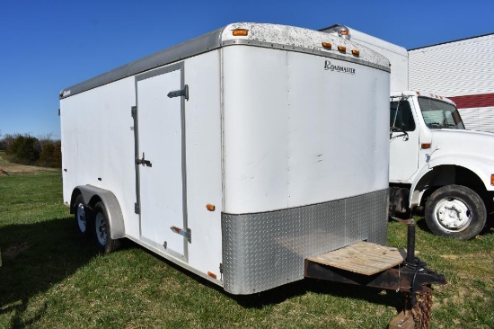 2010 RoadMaster 16' cargo trailer