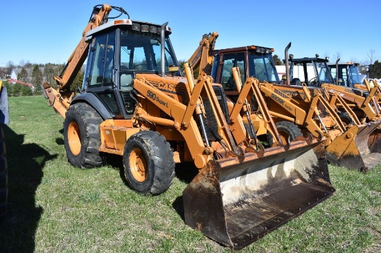 Case 590 Super L loader backhoe